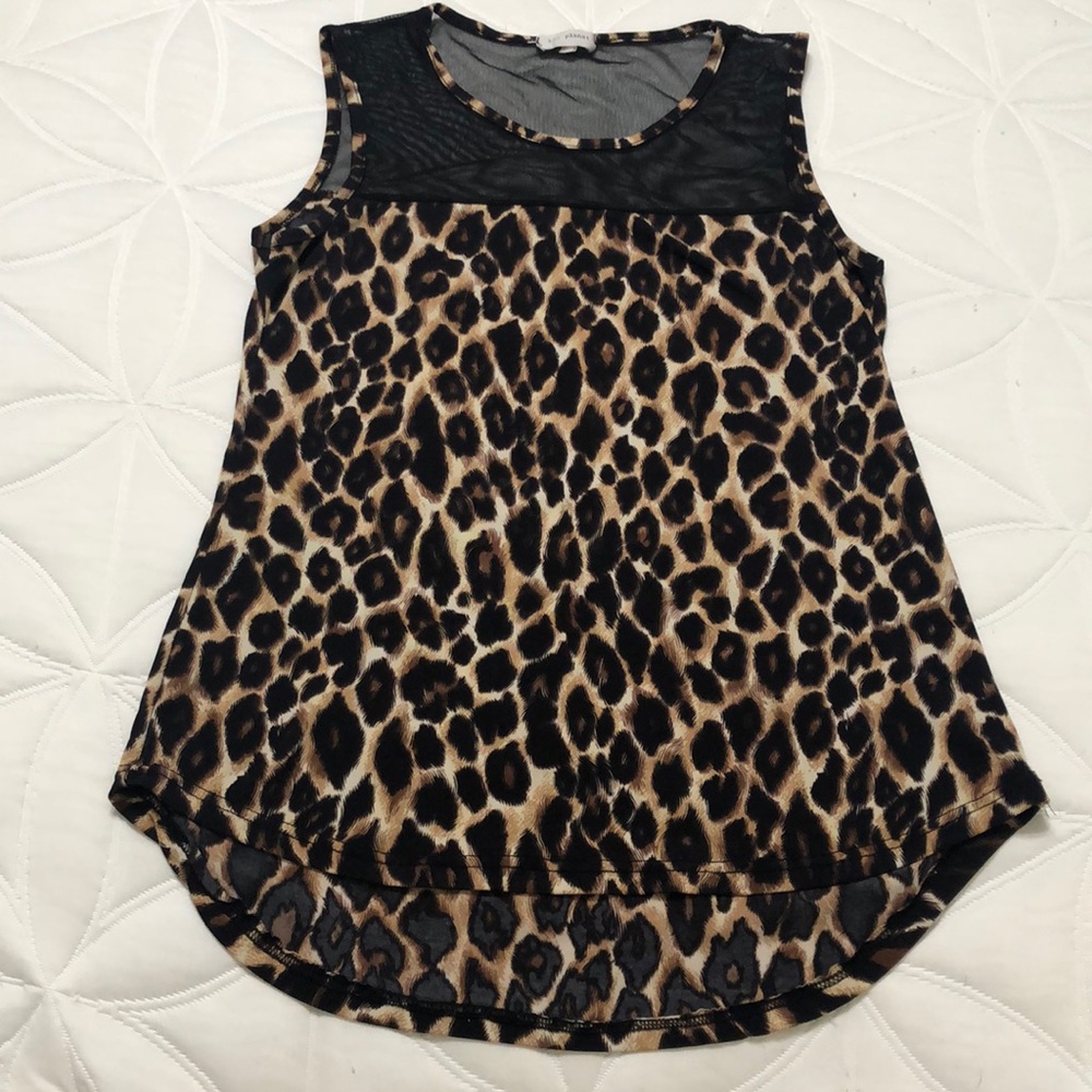Cute cheetah tank